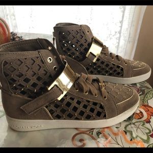 Michael Kors suede boots